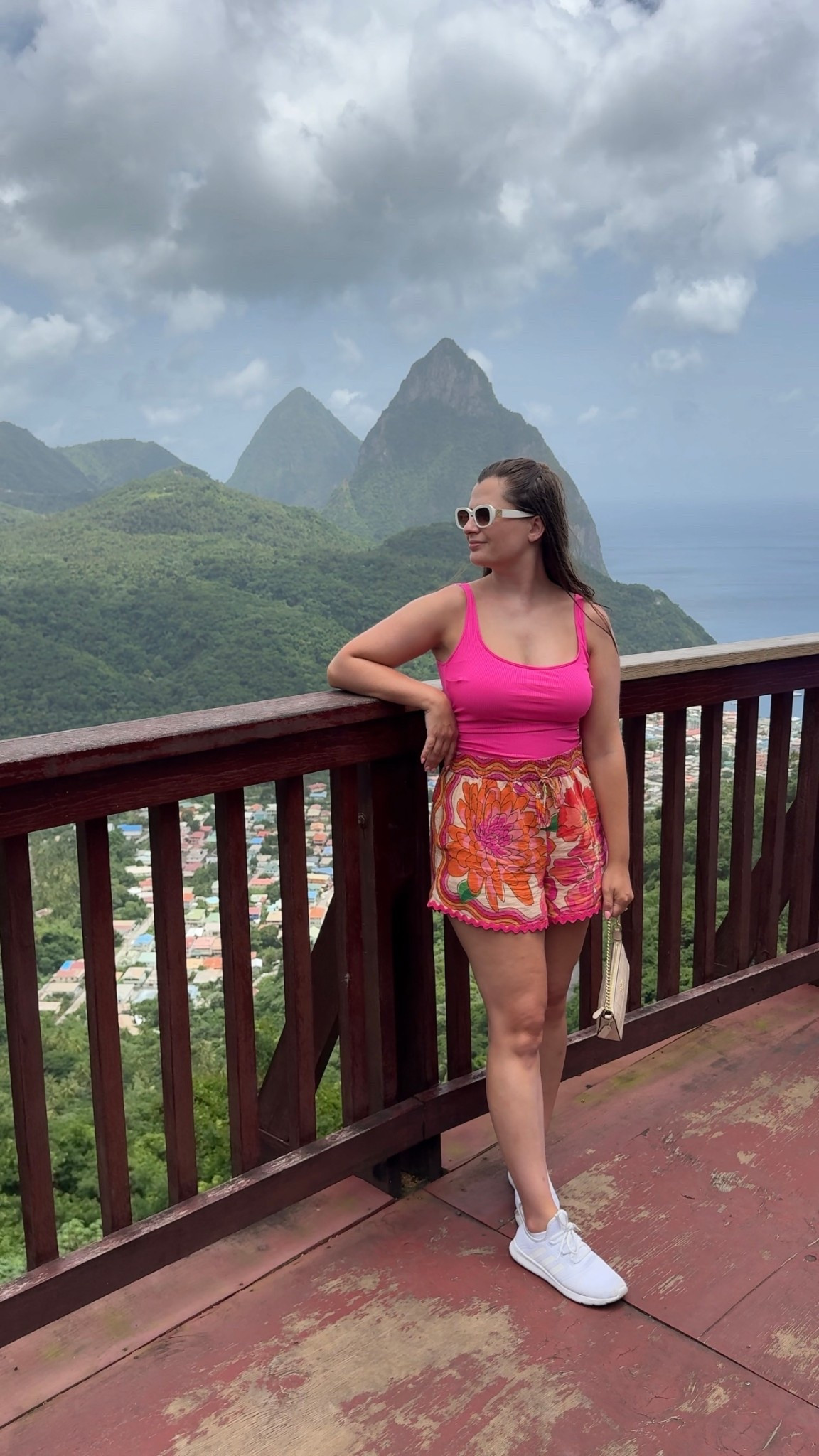 Most of my daytime cruise outfits involved coming up with creative ways to style swimsuits so I wore these cute shorts over this one piece for our day in St. Lucia!

#LTKStyleTip #LTKSeasonal #LTKTravel