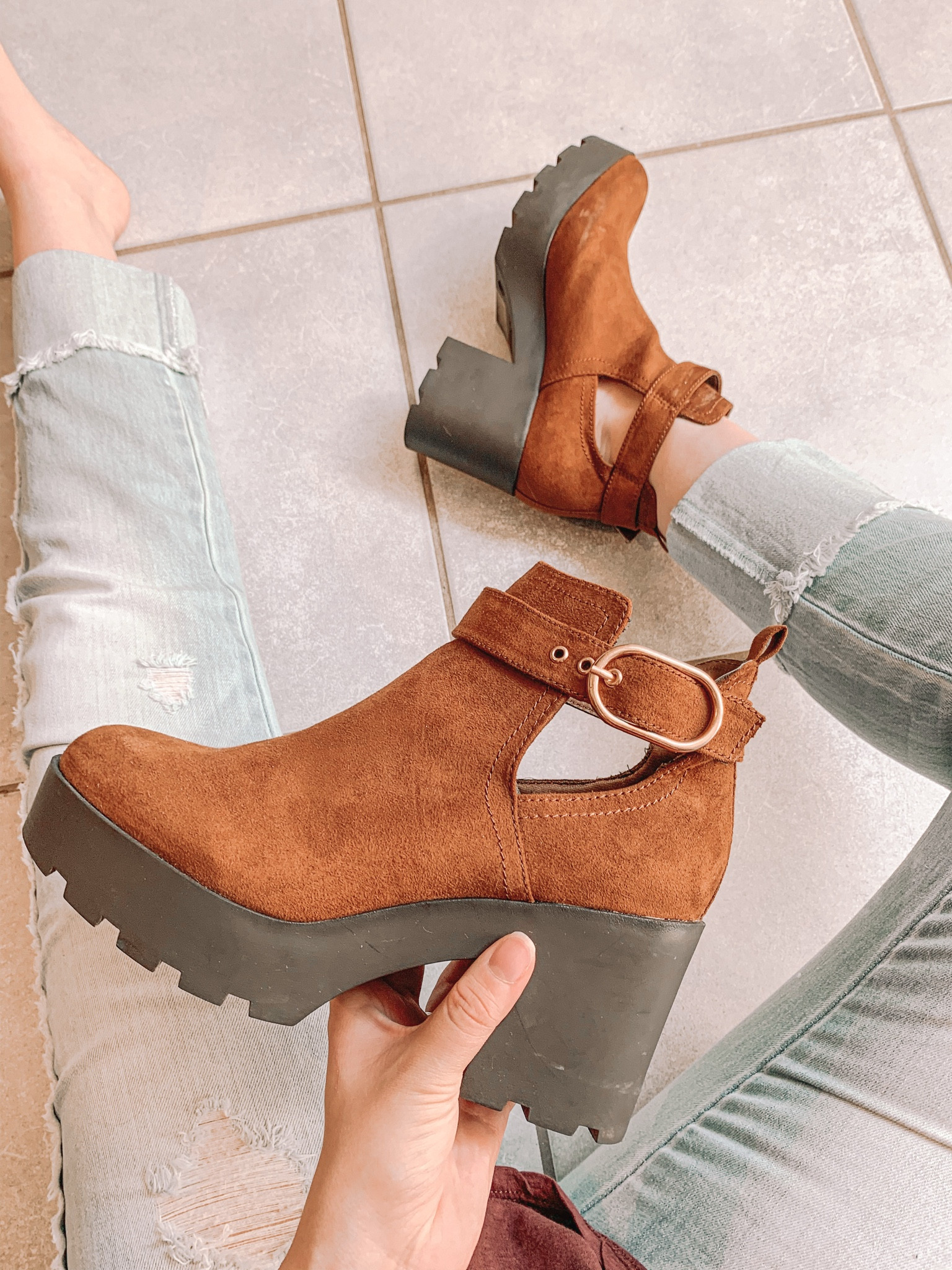 Fall booties, chunky soles, fashion favs, Fall style, boots

#LTKStyleTip #LTKShoeCrush #LTKSeasonal