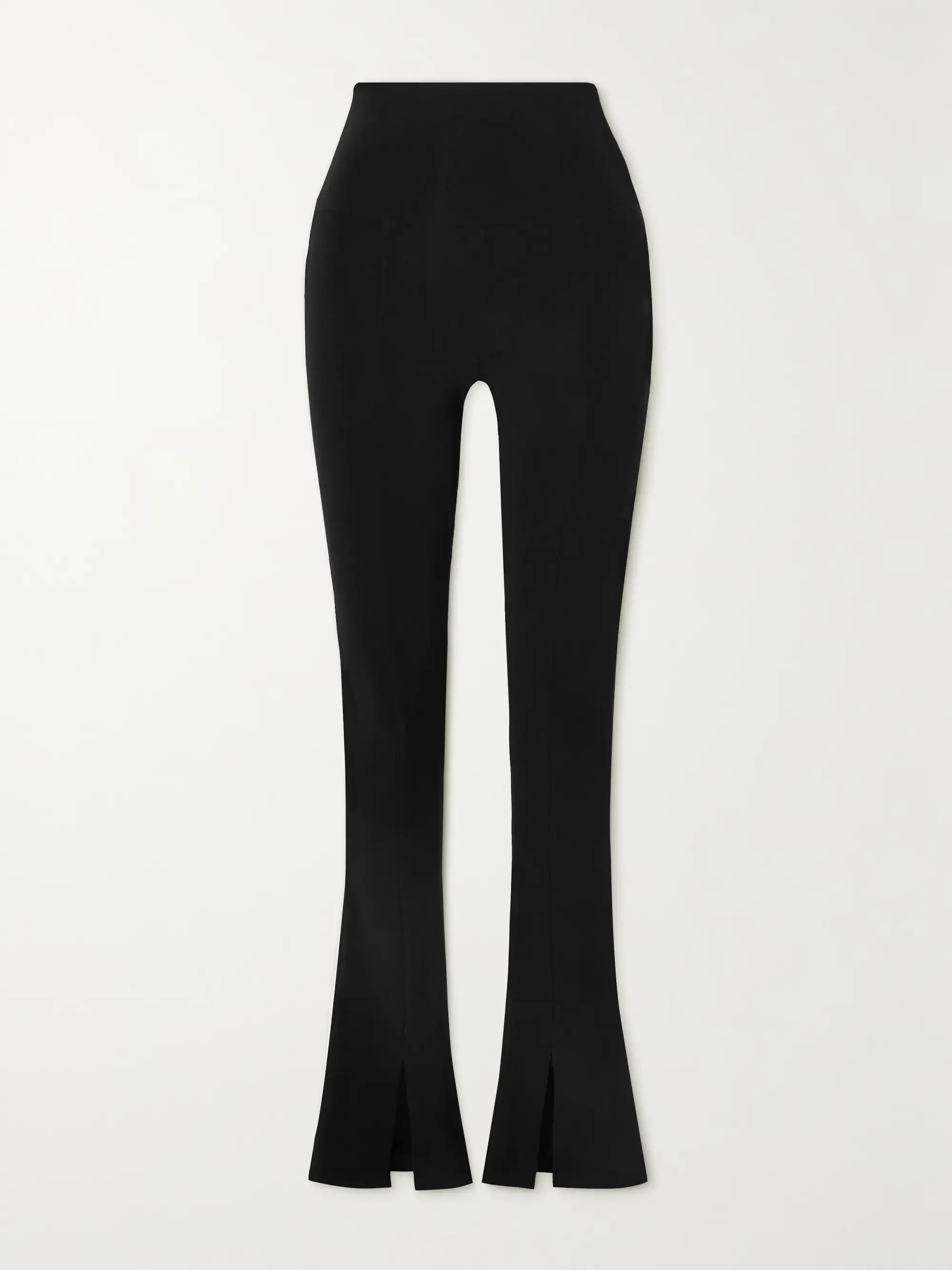 NORMA KAMALI Spat stretch-jersey flared leggings | NET-A-PORTER | NET-A-PORTER (US)