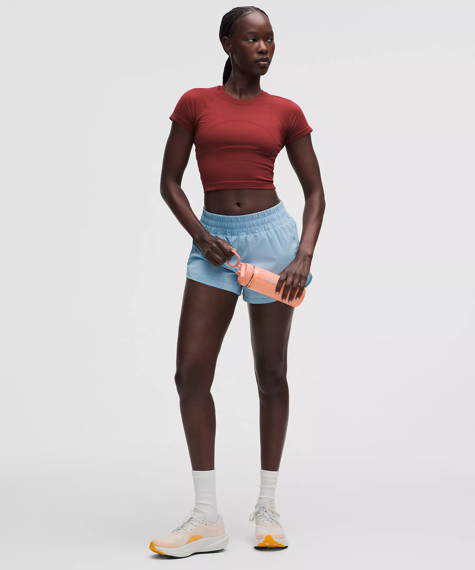 Swiftly Tech Cropped Short-Sleeve Shirt 2.0 | Lululemon (US)