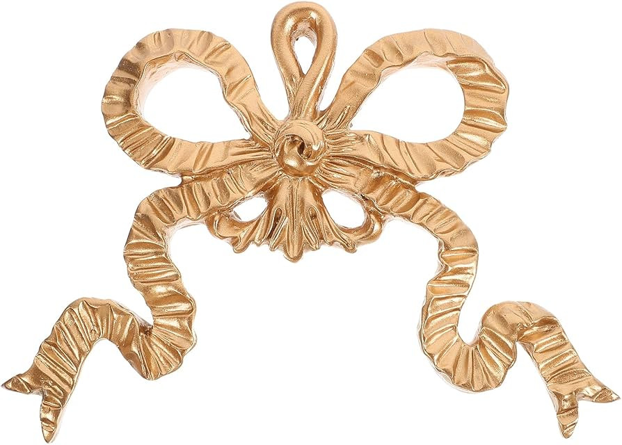 VOSAREA Bowknot Decoration Wall Hanging Resin Bow-knot Wall Art Pendant Photo Frame Bowknot Ornam... | Amazon (US)