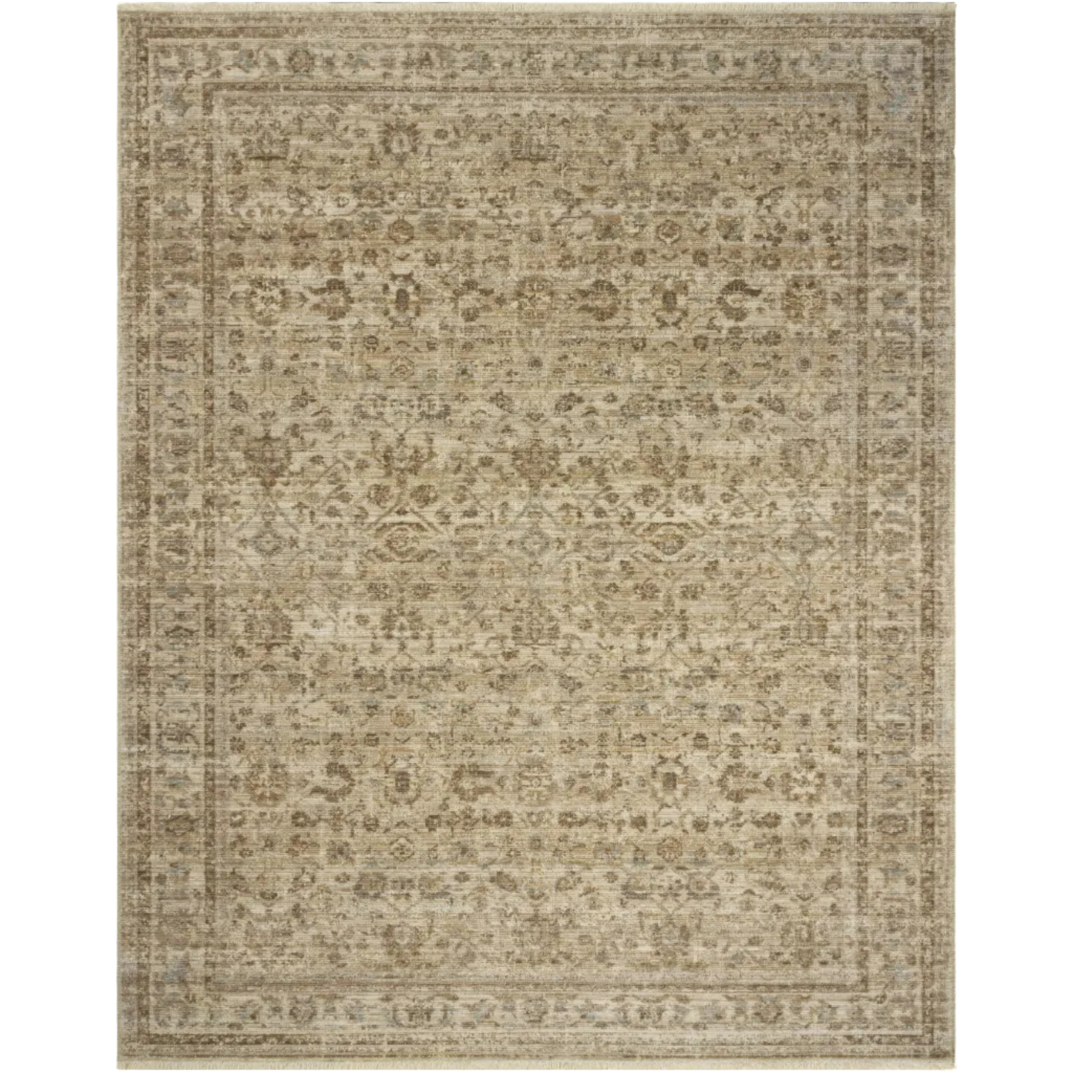 Hillcrest Linen Taupe Rug | Magnolia