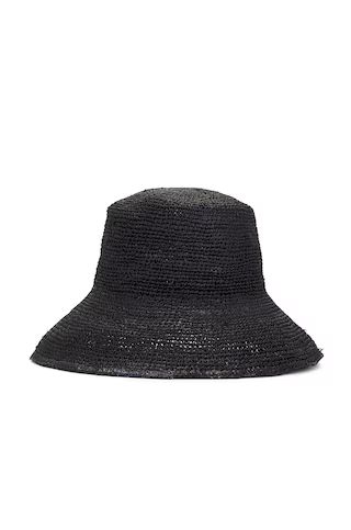 Hat Attack Chic Crochet Bucket Hat in Black from Revolve.com | Revolve Clothing (Global)