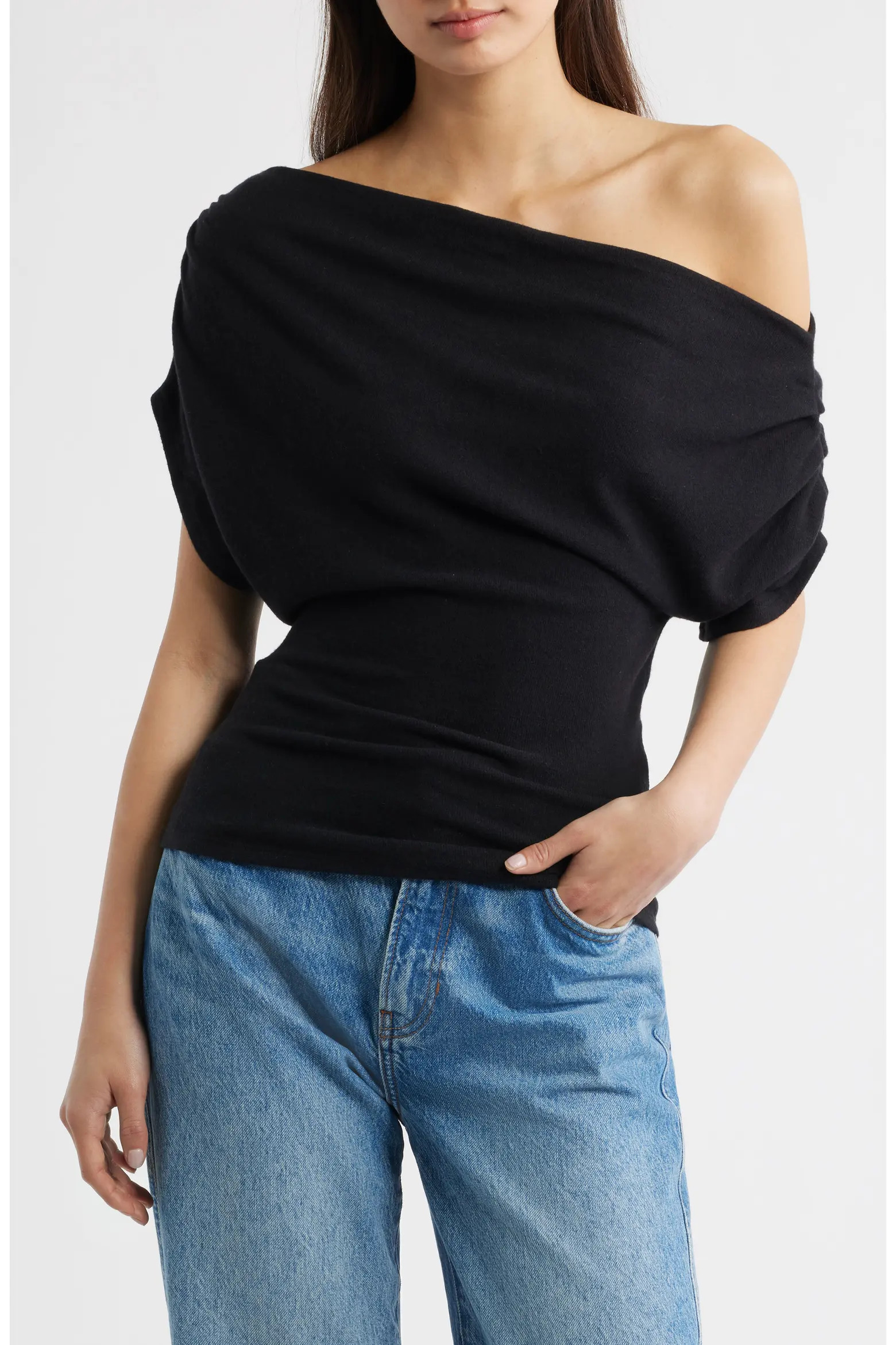Reformation Iris One-Shoulder Knit Top (Women) | Nordstrom | Nordstrom