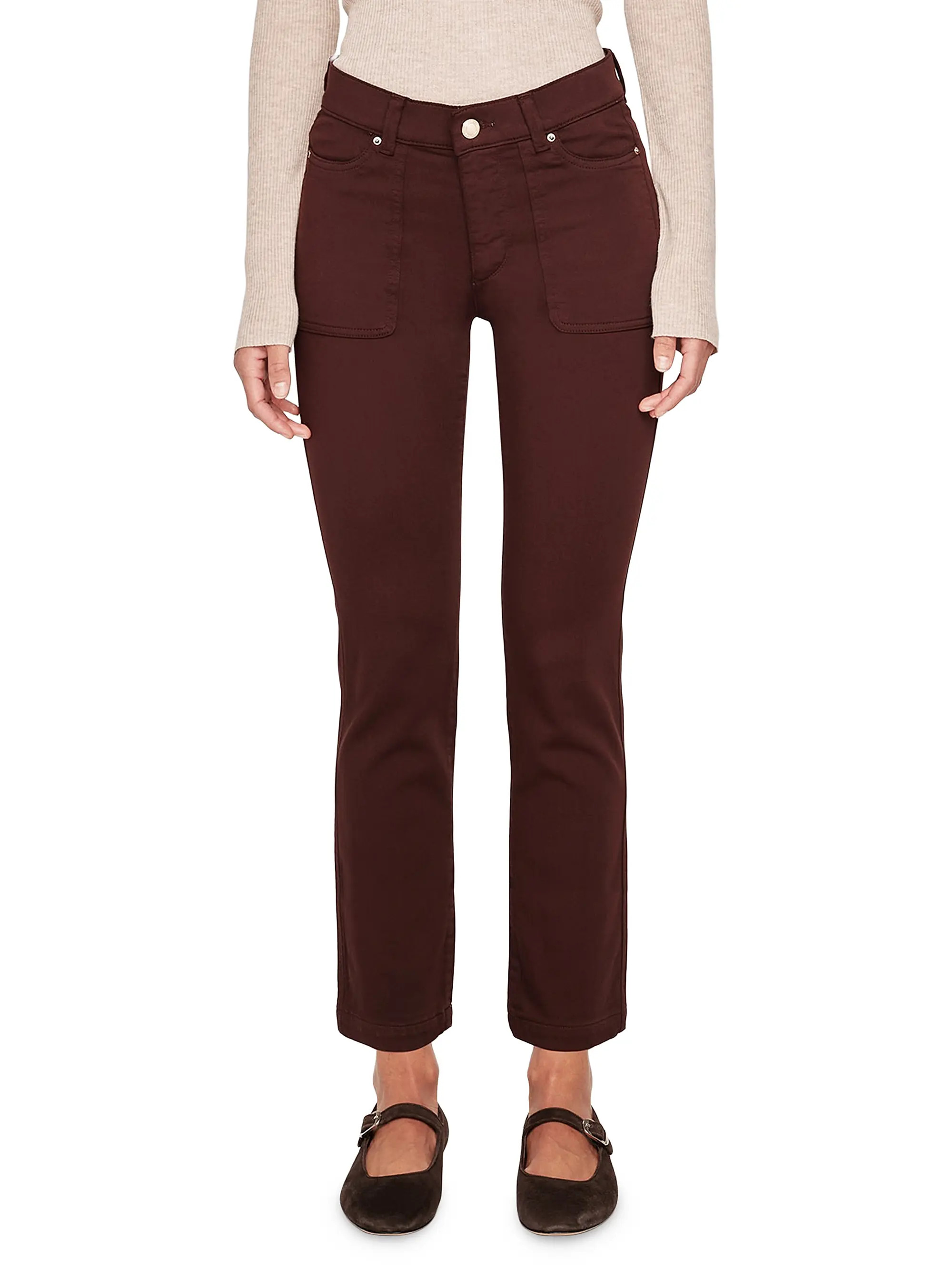 Softwear Mara Straight Mid Rise Instasculpt Ankle Jeans | Saks Fifth Avenue