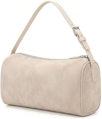 Hobo Crossbody Bags For Women,Vegan Leather Barrel Bag For Ladies,Designer Mini Pruse With Adjust... | Amazon (US)