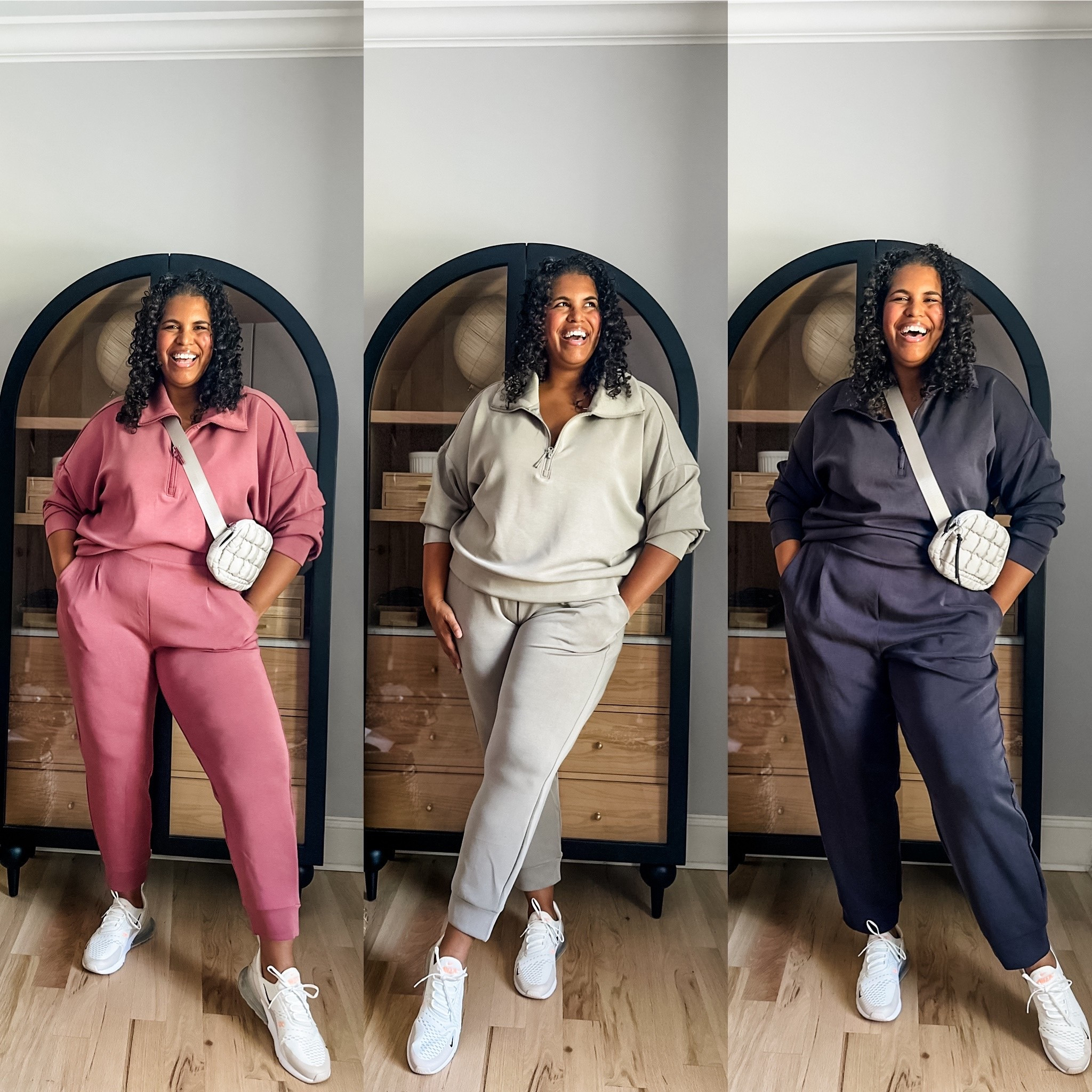 Under $18 lounge separates that feel so luxe. Size full size down in pants, true to size F(or one up) on top of you like an oversized fit.  Wearing xxl in pants and 2x in top.

#LTKPlusSize #LTKOver40 #LTKFindsUnder50