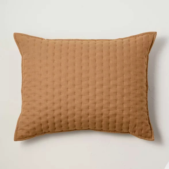 Cashmere Blend Quilted Pillow Sham - Casaluna™ | Target