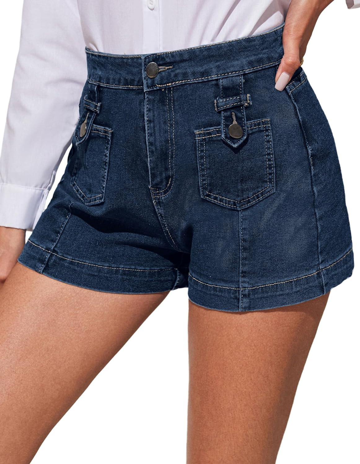 GRACE KARIN Women Bowknot Tie Waist Summer Casual Shorts with Pockets | Amazon (US)