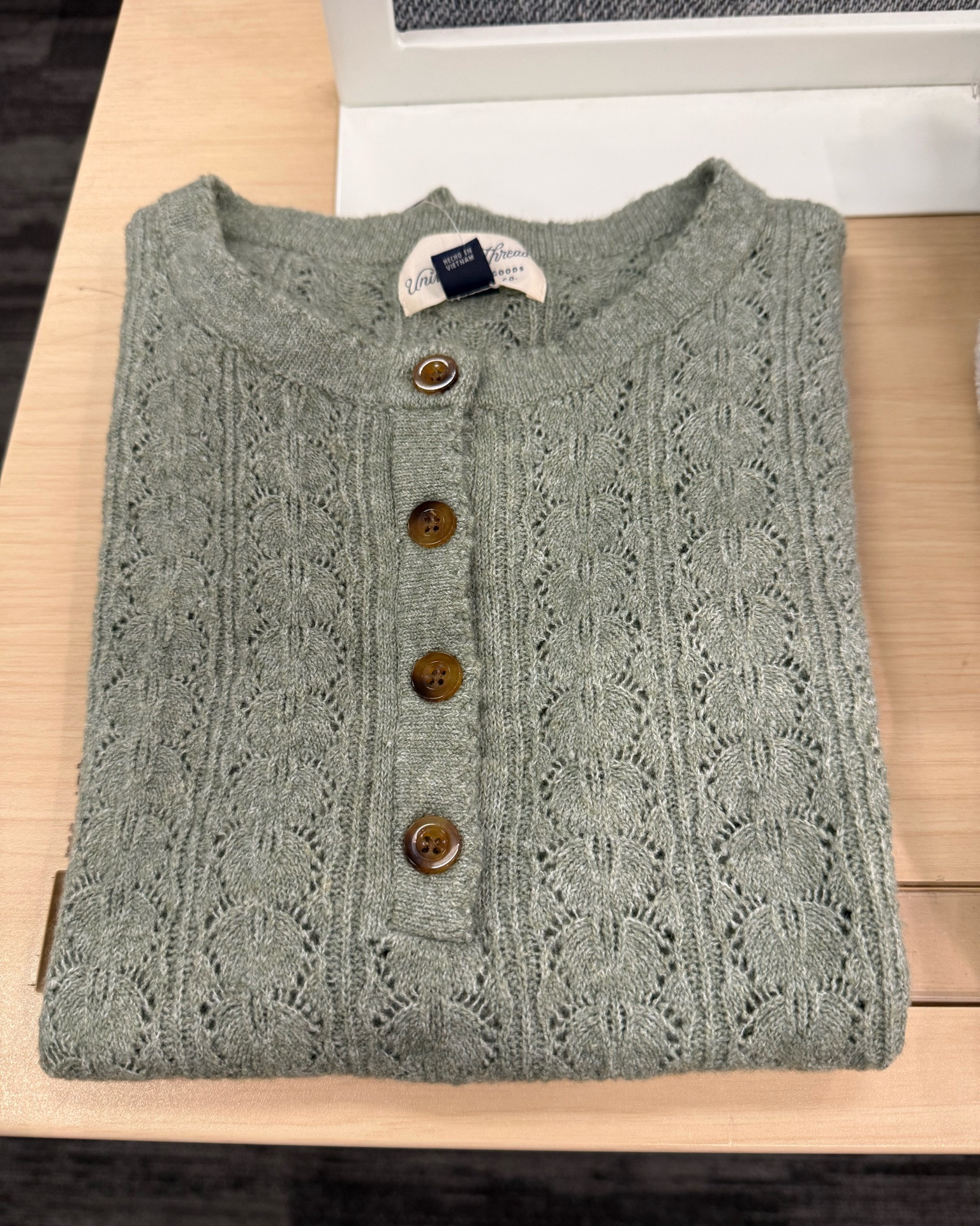 Women's Short Sleeve Heirloom Henley Pullover Sweater - Universal Thread brand from Target. Super cute and lightweight sweater, perfect for transitioning into fall. 




Fall sweater

#LTKootd #LTKSeasonal #LTKOver40