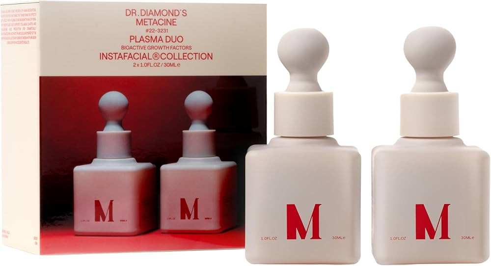 Dr. Diamond's Metacine InstaFacial Plasma Duo | Growth Factors | $400 value | Amazon (US)