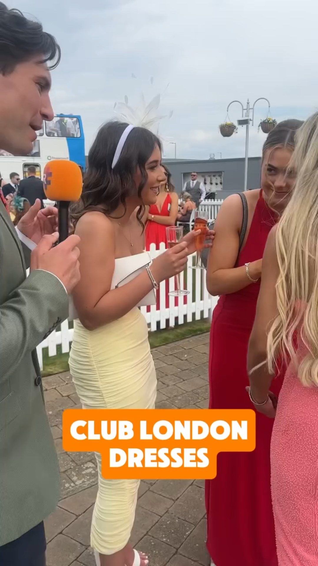 These ladies looked amazing in their Club London Dresses 

#RacedayTV