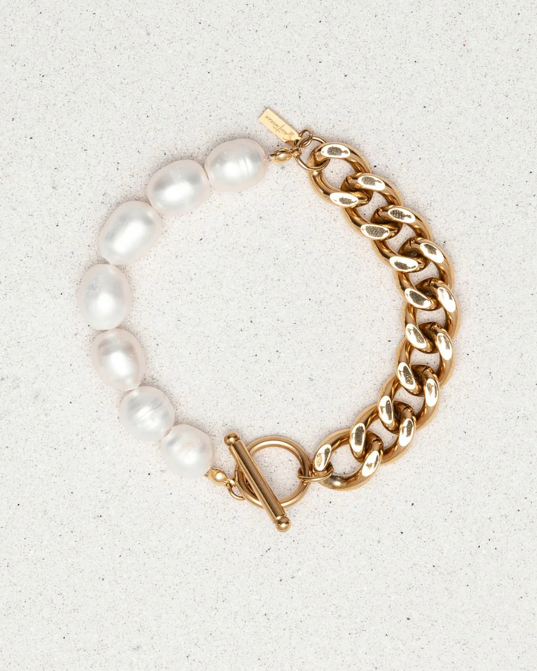 FRESHWATER PEARL ANGELOS BRACELET | St. Moran