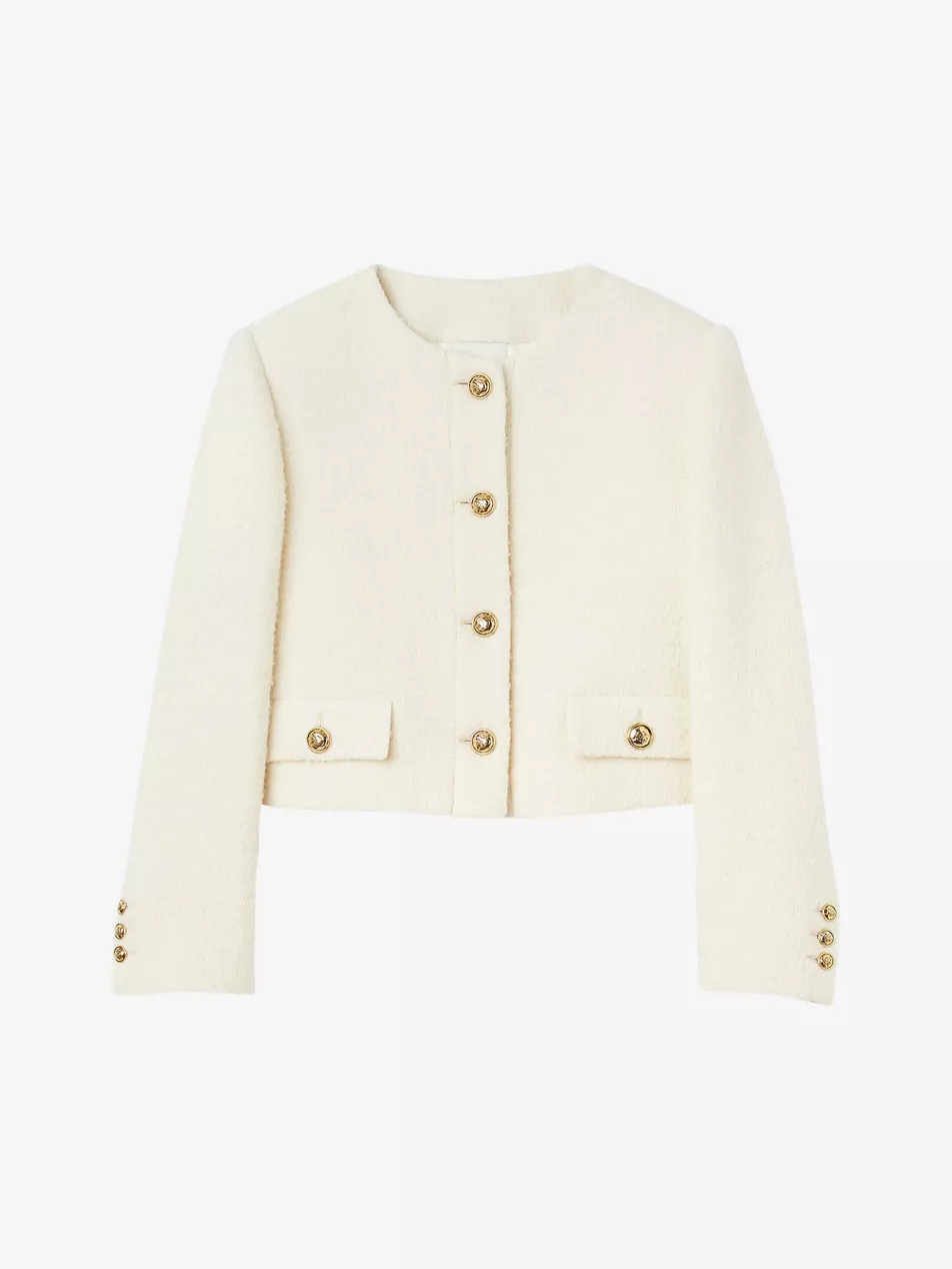 Walle cropped knitted jacket | Selfridges