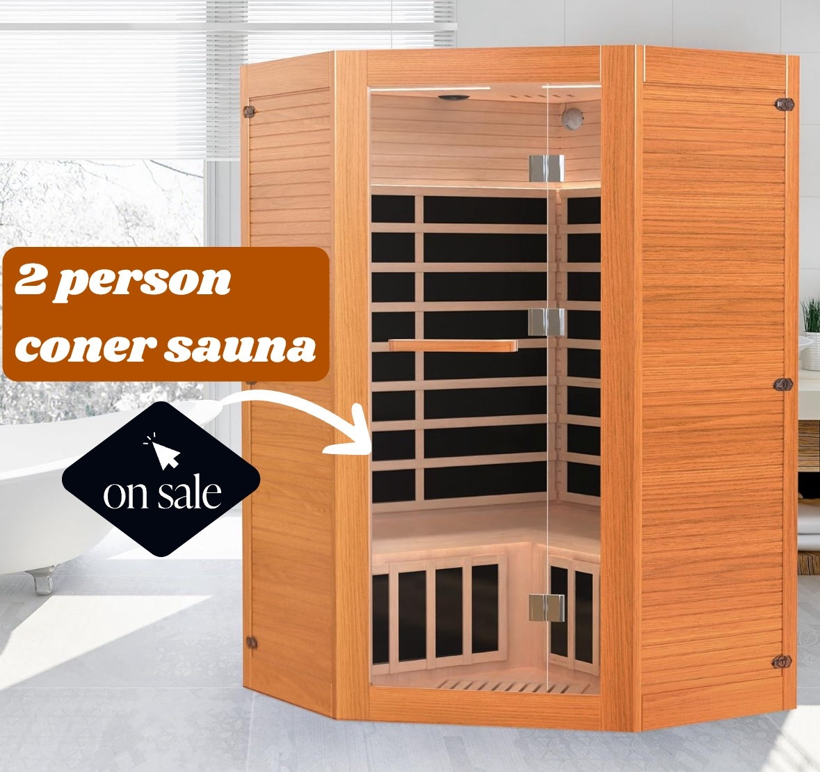 Infrared Sauna 2 persons with speaker and LED light  #sauna #fitness #sweat

#LTKSaleAlert #LTKSeasonal #LTKHome