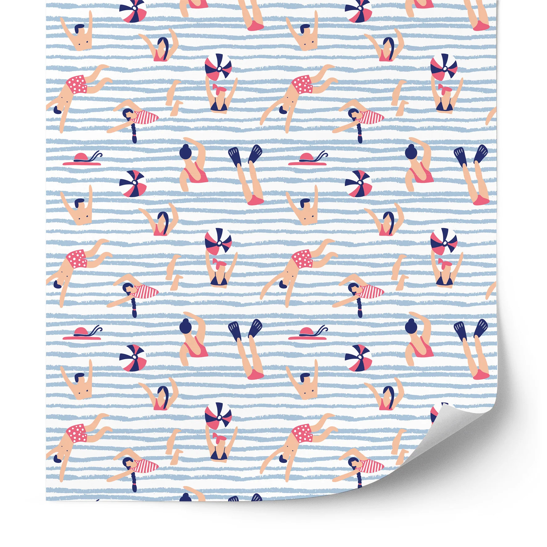 Sullivan's Splash Wallpaper | Urban Garden Prints