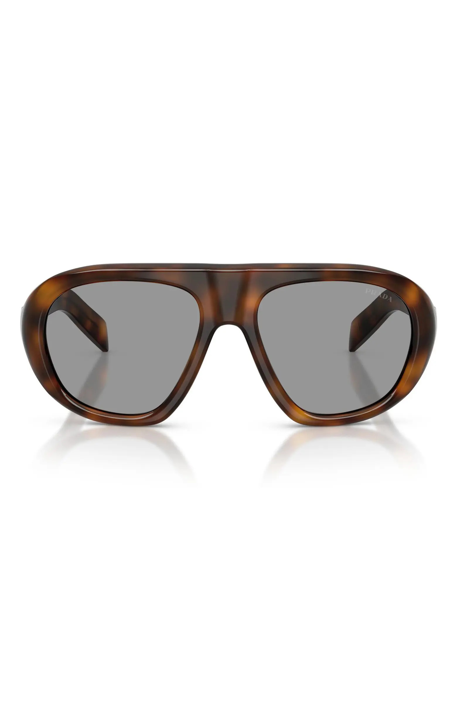 Prada 56mm Irregular Sunglasses | Nordstrom | Nordstrom