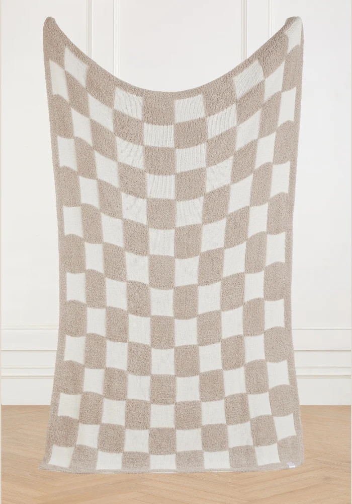 3D Checkered Blanket | The Styled Collection