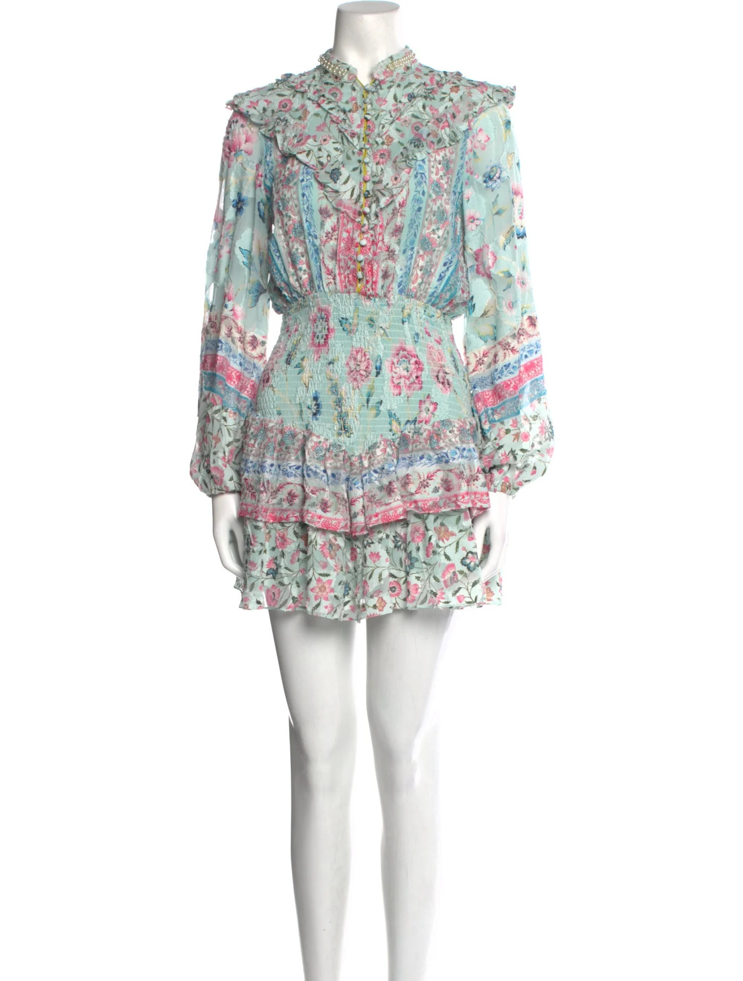 Floral Print Mini Dress | The RealReal