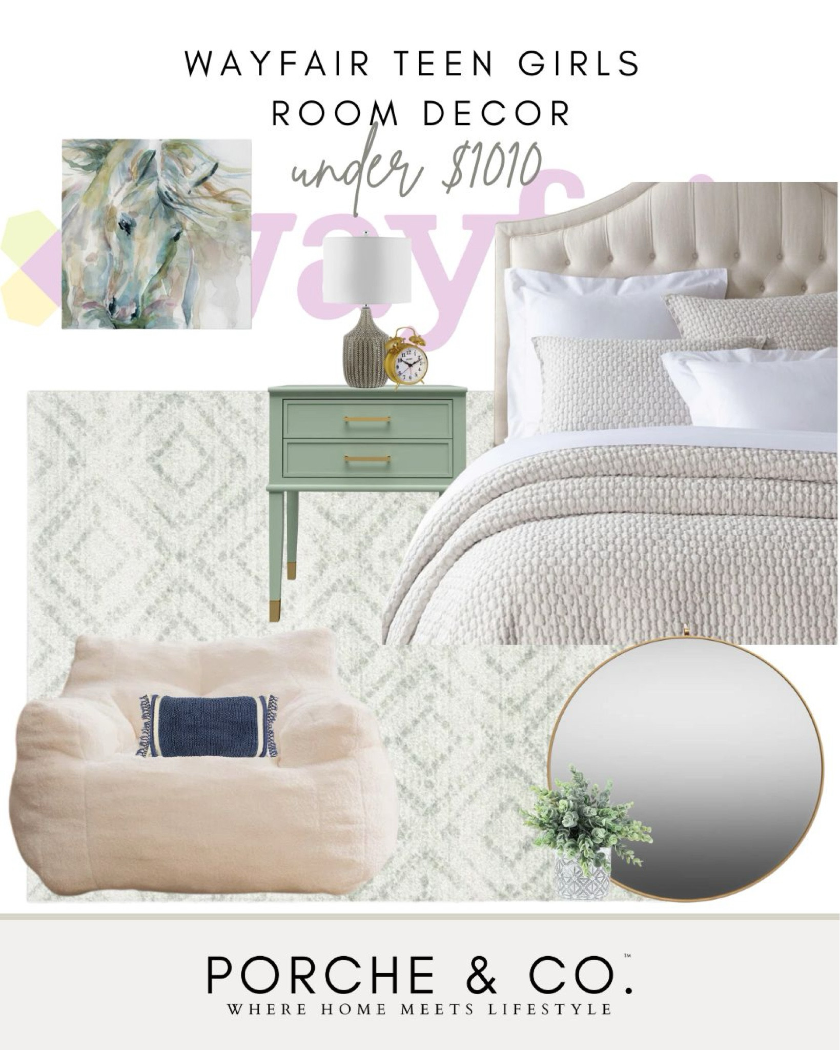 Teen girls bedroom, Wayfair girls decor, Wayfair, teen girls room
#visionboard #moodboard #porcheandco

#LTKstyletip #LTKhome #LTKkids