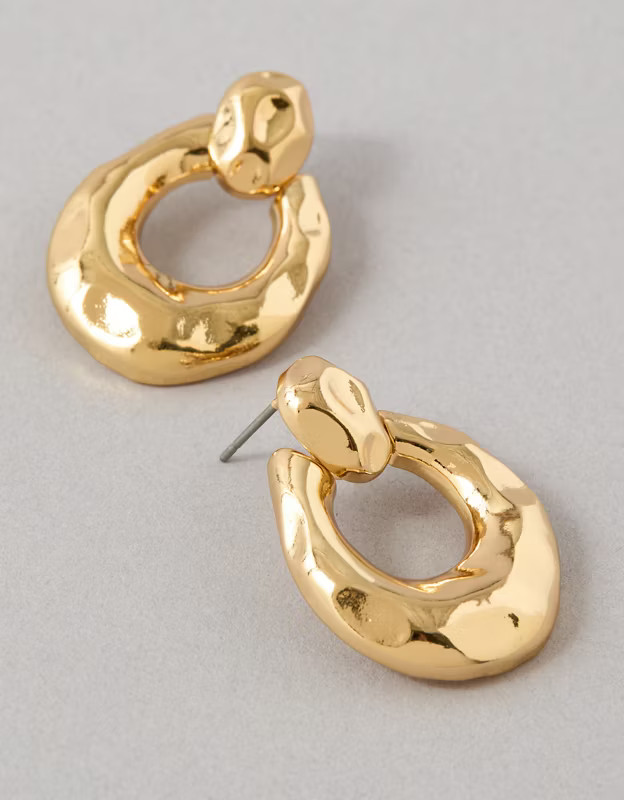 AEO Door Knocker Earrings | American Eagle Outfitters (US & CA)