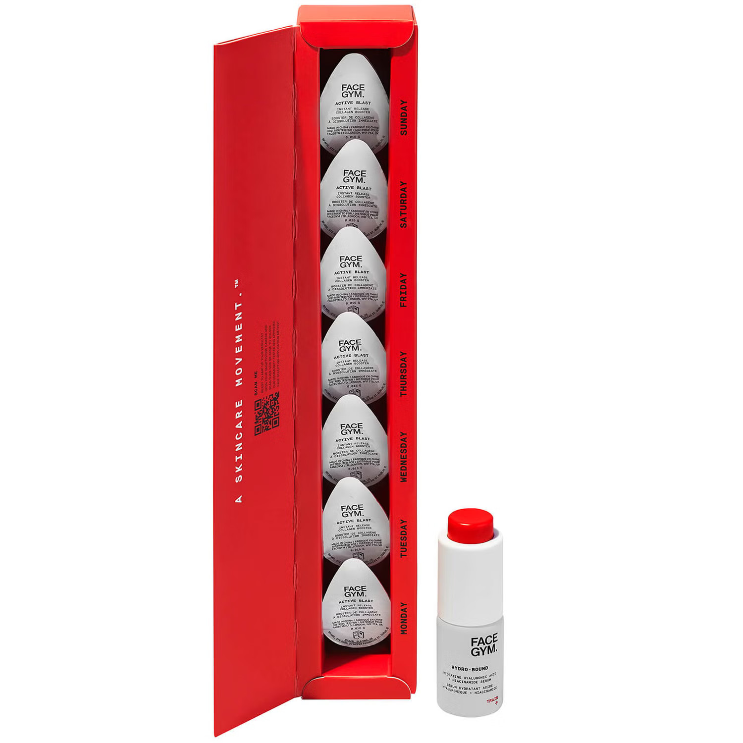 FaceGym Active Blast Instant Release Collagen Booster Spheres (Various Options) | Look Fantastic (ROW)