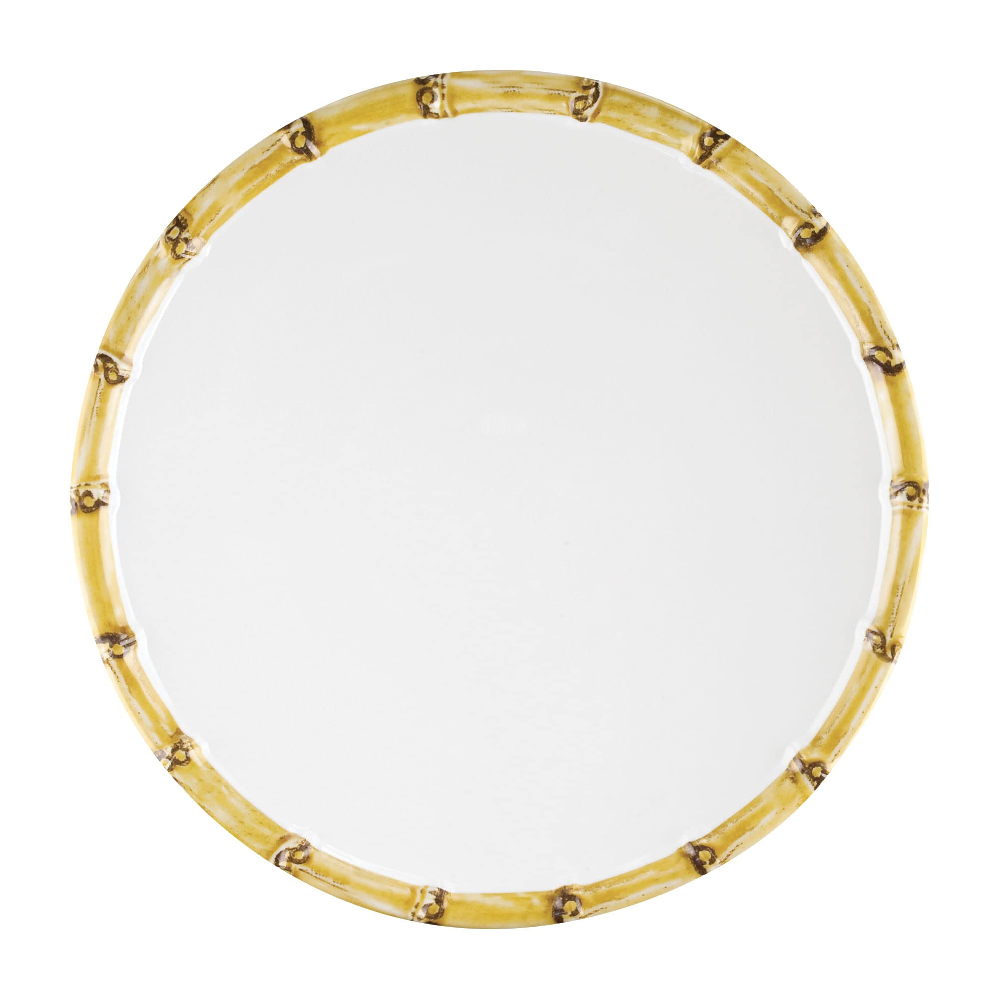 UPware 6-Piece 11 Inch Melamine Serving Plate/Dinner Plates (Bamboo) | Amazon (US)