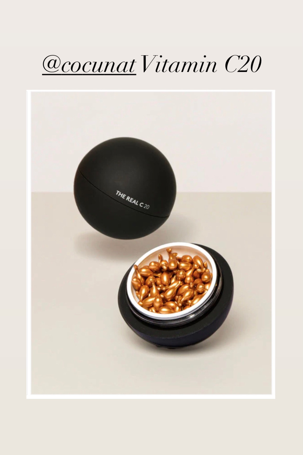 Vitamin C capsules with 20% ascorbic acid for brightening and evening skin and anti-aging 

#LTKfindsunder100 #LTKover40 #LTKbeauty