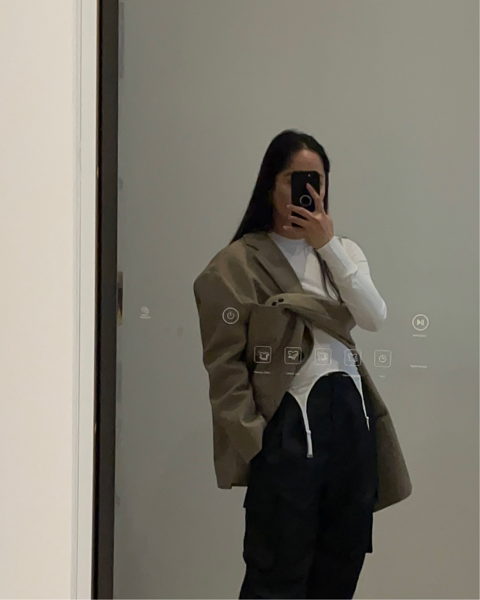 Dressed for a day of cooking, cleaning and laundry at the LG appliances event 😆. Took a page out of Tibi’s styling hacks with my @frankieshop blazer. Such a neat trick for creating asymmetry and interest — also helped keep me cool when the temps rose in the kitchen. Always collecting not-so-basic basics like this @dionlee garter top I got on sale over the summer. Adds a touch of edge but can also transition to a classic tee when I tuck the straps into my pants. Wearing the Tibi nylon cargos again because they truly go with everything and can go anywhere. Last but not least, the @khaite Berlin heels (another sale score from last year) are a nod to Céline’s pirate sandals I’ve always loved, but made more wearable with the super padded footbed and kitten heel. I wore them for 12 hours straight and never felt the urge to take them off. 

#LTKstyletip