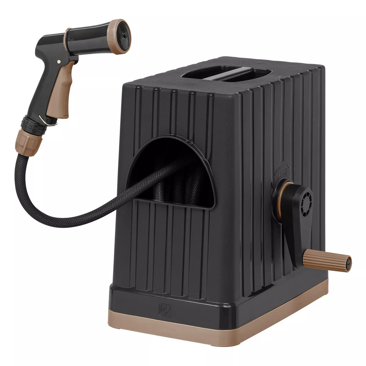 IRIS All-In-One Hideaway Sun Protective Portable and Retractable Hose reel for 1/2" Hoses Storage... | Target