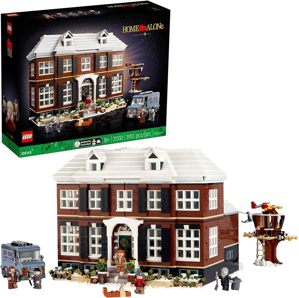 LEGO Ideas Home Alone 21330 Building Kit; Buildable Movie Memorabilia; Delightful Gift Idea for M... | Amazon (US)