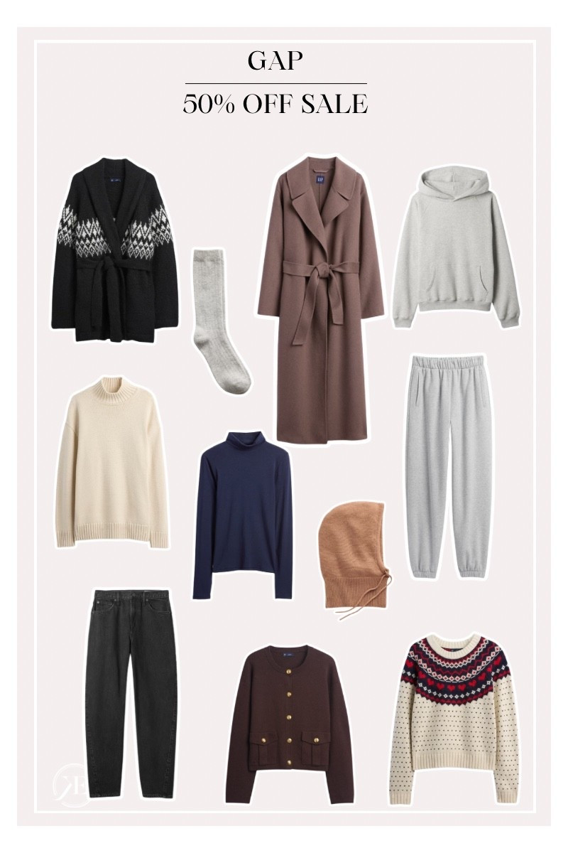 Gap is 50-% off this weekend!! My favorite pieces are here! 

#LTKCyberWeek