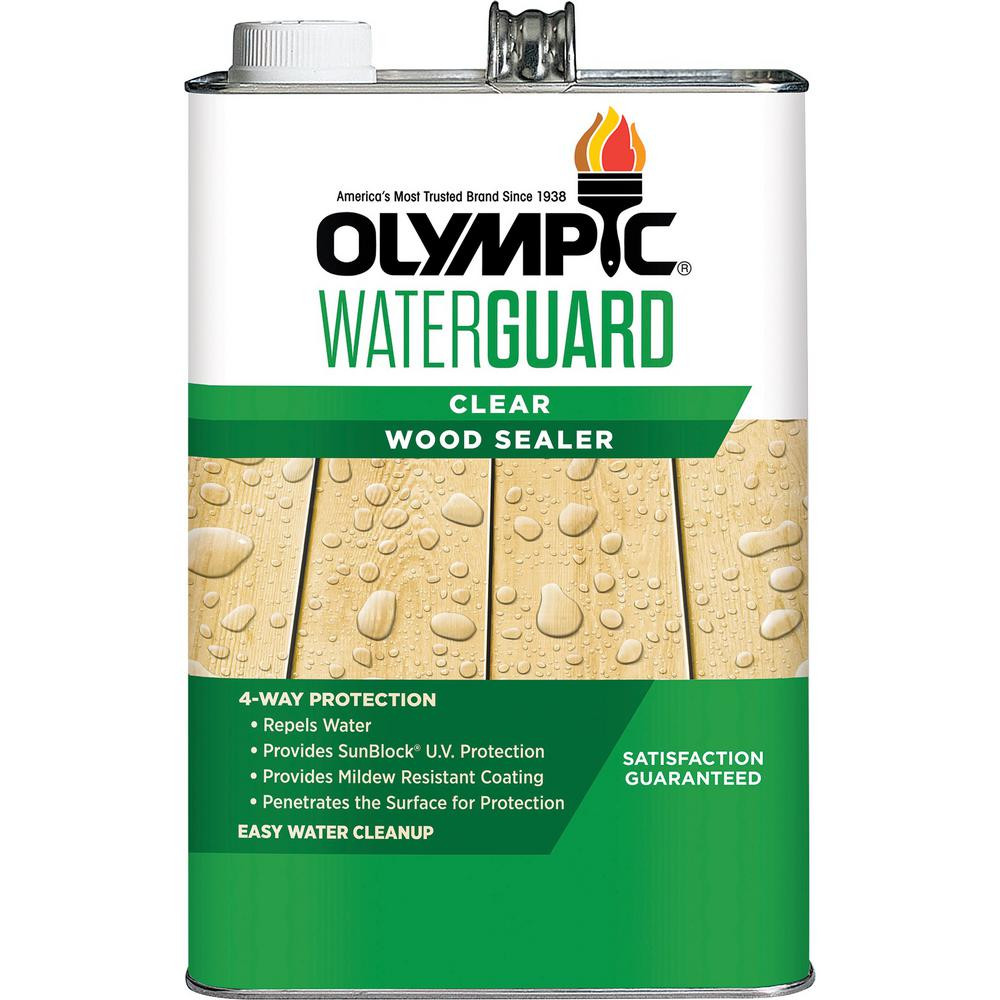 Waterguard 1 gal. Clear Wood Sealer | The Home Depot