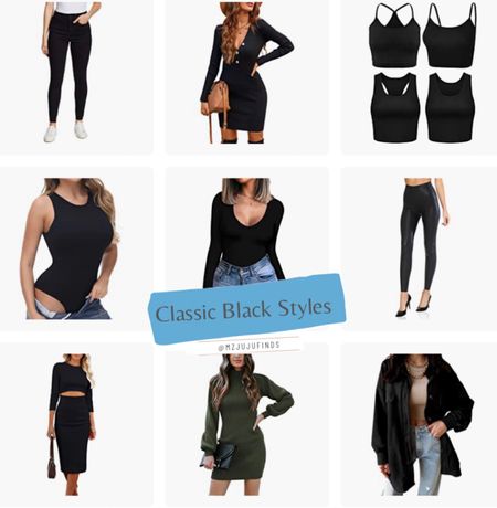 You have to love a classic black basics but styles all come in amazing different colors as well

#LTKunder50 #LTKstyletip #LTKunder100