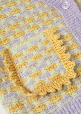 Multi-color knit cardigan | MANGO (US)