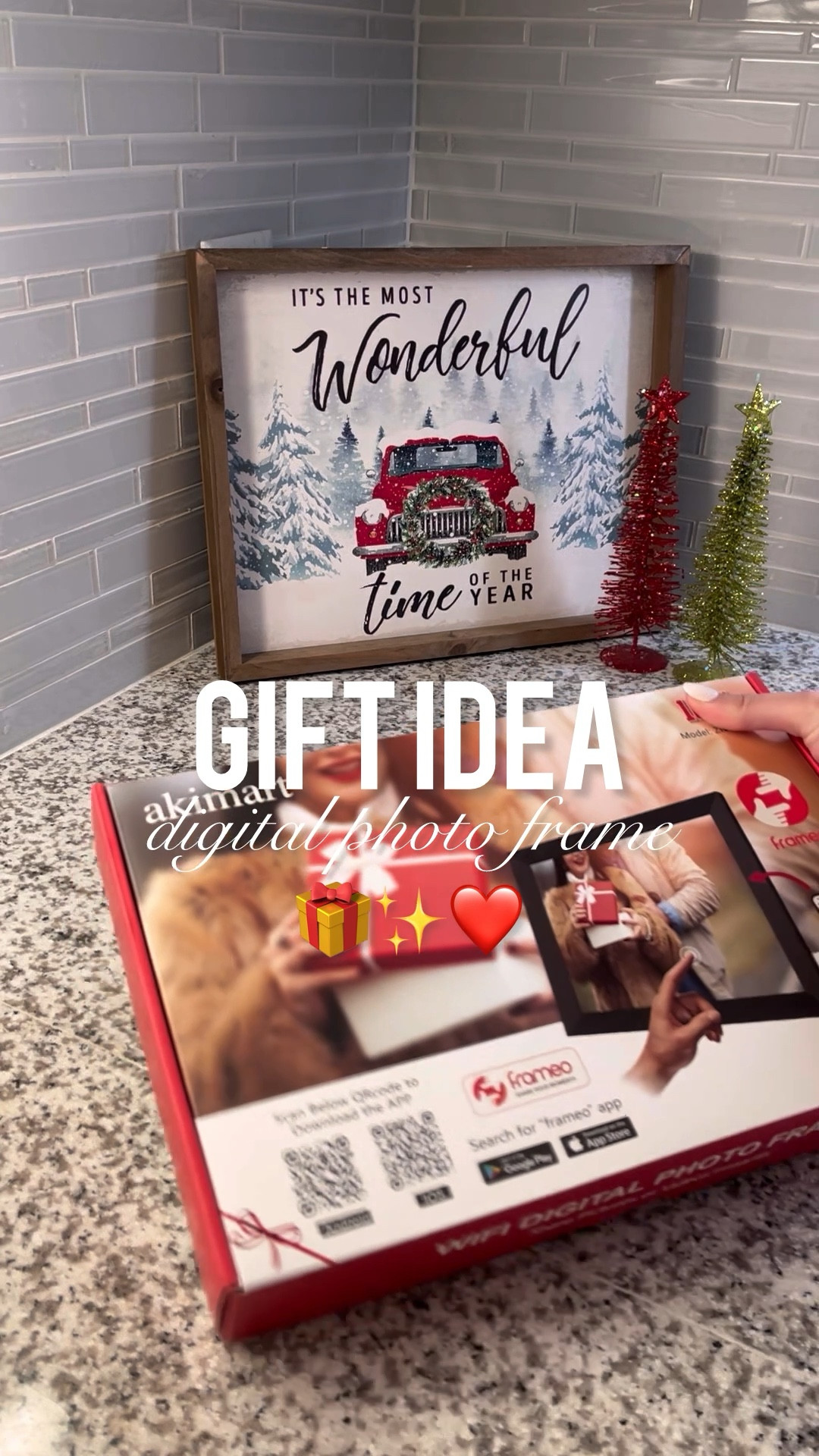 Digital photo frame

Gift idea  gift guide  home decor  Amazon finds  gifts for parents  gifts for grandparents 

#LTKGiftGuide #LTKHoliday #LTKVideo