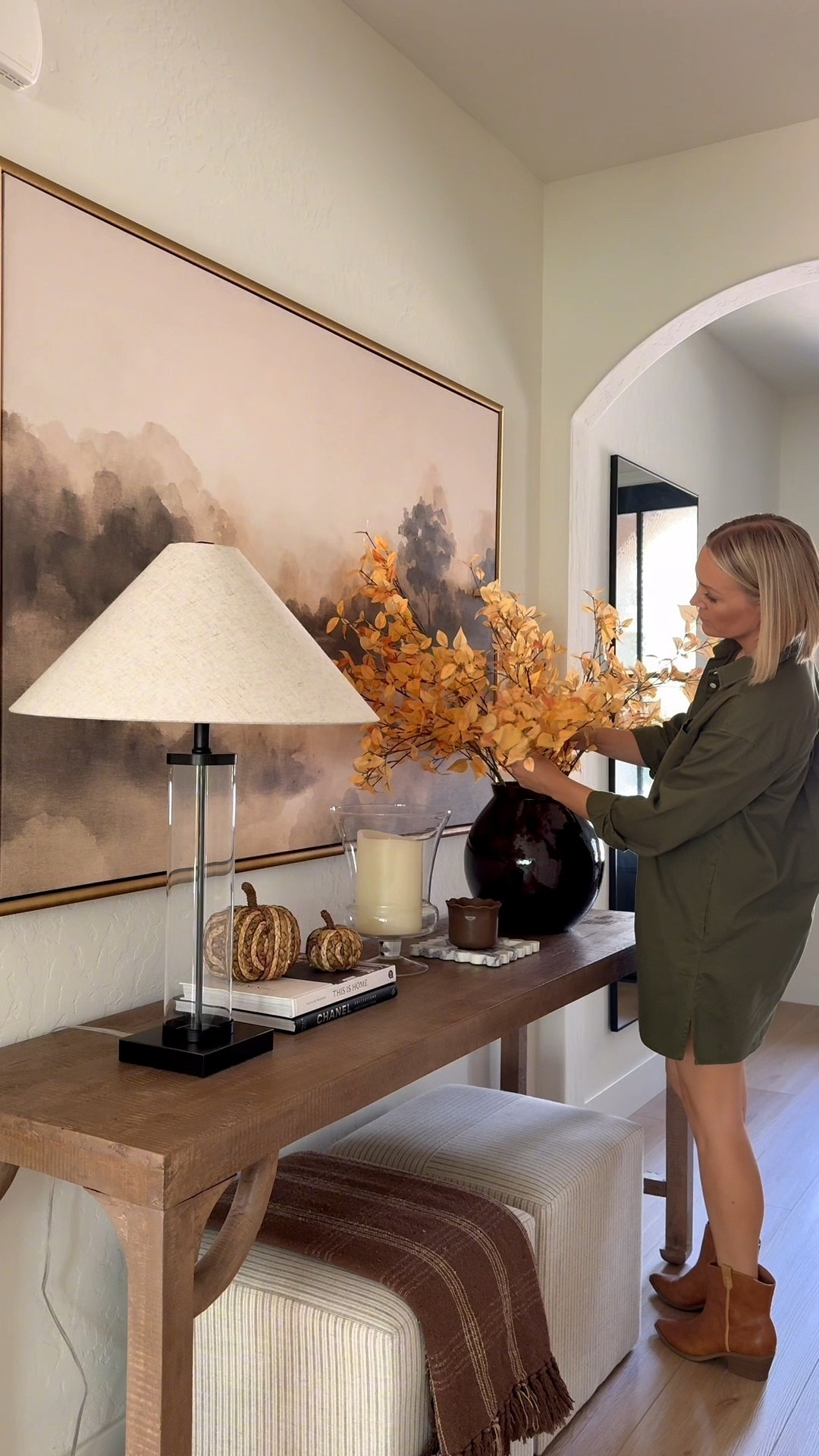 This vase and fall stem combo is so stunning and makes a beautiful statement! Bonus, it’s all on SALE! 
No regrets bringing out fall already 🍂😍🙌🏻 

#LTKSeasonal #LTKautumn #LTKHome