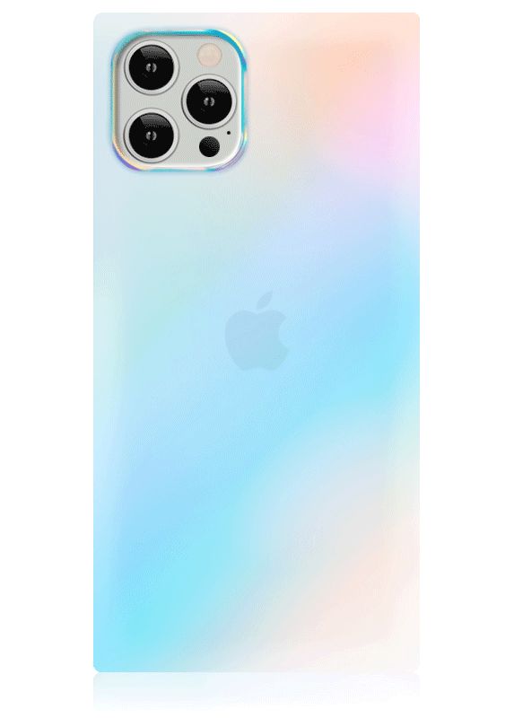 Iridescent Satin SQUARE iPhone Case | FLAUNT