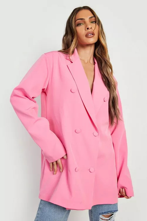 Bright Oversized Tailored Blazer | Boohoo.com (US & CA)