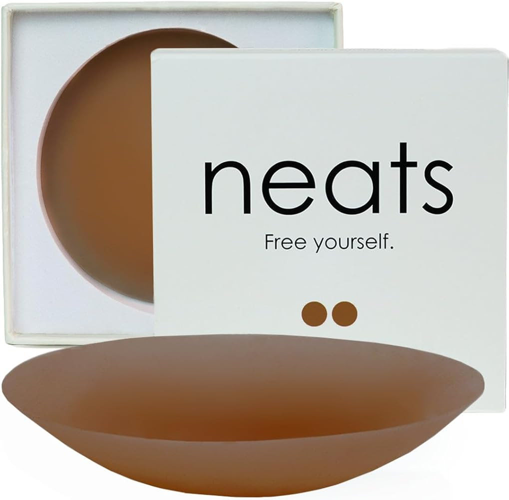 NEATS Nipple Covers for Women, Reusable & Hypoallergenic Adhesive Silicone Pasties | Amazon (US)
