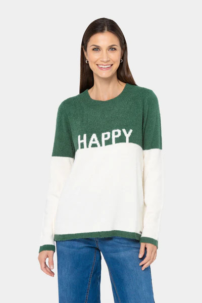 Holiday Affirmation Sweater | Peace Love World
