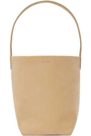 Beige Small N/S Park Tote | SSENSE