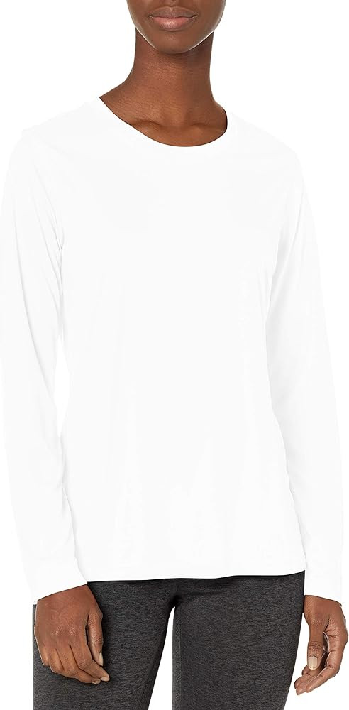 Hanes Women's Cool DRI Long Sleeve Performance T-Shirt, Moisture-Wicking Tee, 40+ UPF Protection,... | Amazon (US)
