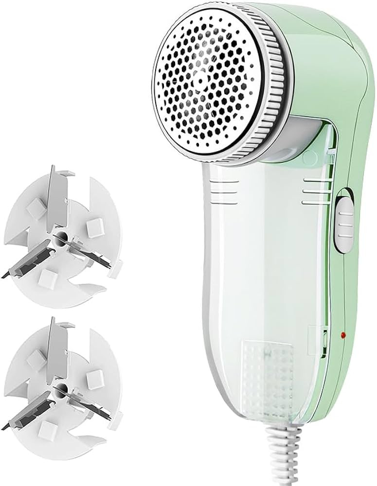 Brand: Allisable
4.3 4.3 out of 5 stars (10,439)
Fabric Shaver, Fuzz Balls Pills Lint Remover, AC120V Plug and Play
 
 
 
 
 
 
 
 
 
      
Color:
Honeydew Mint Green
No featured offers available
Learn more
Delivering to Belvedere Tiburon 94920 - Update location
See All Buying Options
Add to List
Similar item to consider Similar item to consider
Amazon's
Choice
 
Amazon Basics Battery Operated Fabric Shaver, Lint and Fuzz ...
4.5 out of 5 stars (849)
$10.10 ($10.10/Count)
 | Amazon (US)