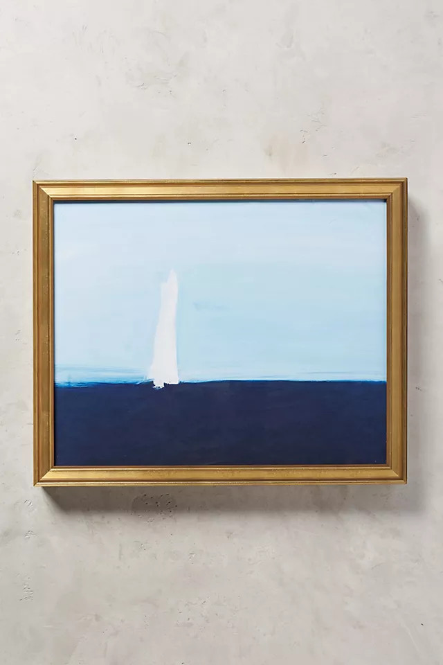 Sea Sailboat Wall Art | Anthropologie (US)