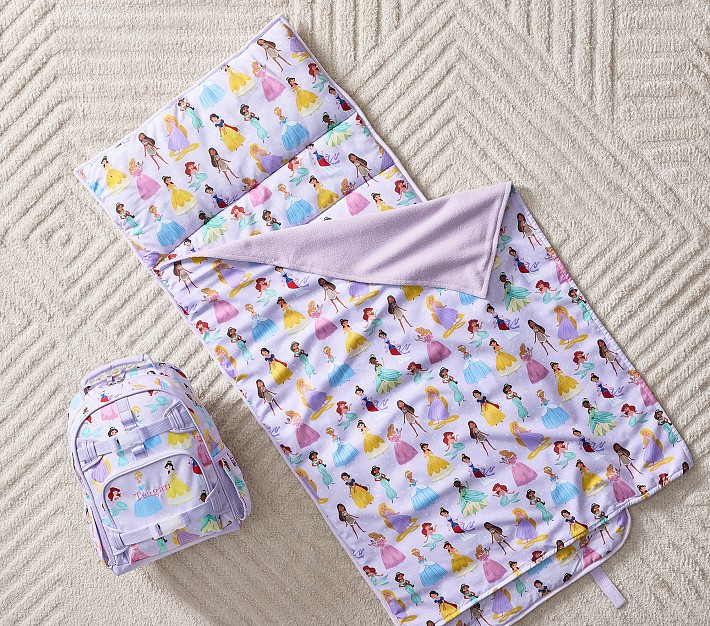 Mackenzie Lavender Disney Princess Backpack & Nap Mat Bundle, Set of 2 | Pottery Barn Kids