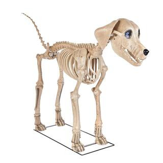 Home Accents Holiday 7 ft. Skelly’s Dog 24SV24171 - The Home Depot | The Home Depot