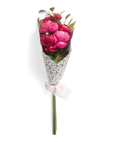 29in Faux Peony Stem Bundle | TJ Maxx