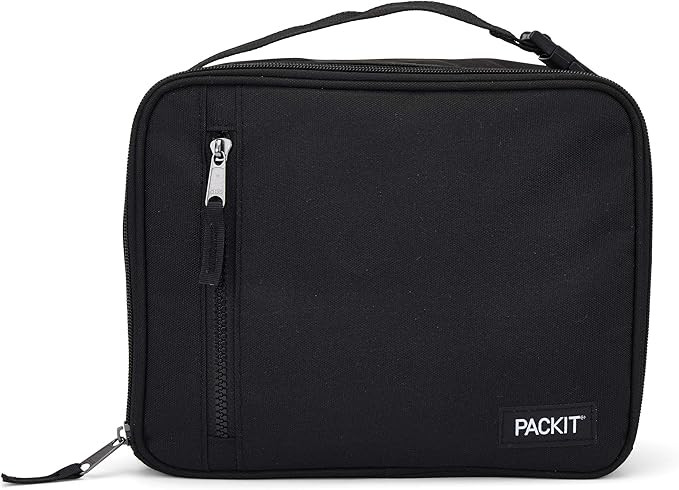 PackIt Freezable Classic Lunch Box, Black, Built with EcoFreeze® Technology, Collapsible, Reusab... | Amazon (US)