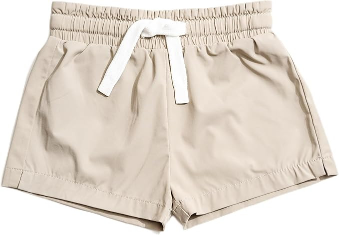 Boys Performance Tech Shorts - Toddler & Little Boys 12M-5T, 90% Nylon 10% Quick-Dry, Elastic Wai... | Amazon (US)
